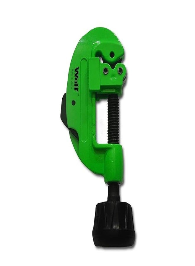 Wulf 3-32 Heavy Duty Tube Cutter for Copper Aluminum Tubing | Manual Pipe Cutter Plumbing Shear Tool Sharp and Durable for Quick Pipe cutting size Upto 32mm with telescoping feed screw - Image 1